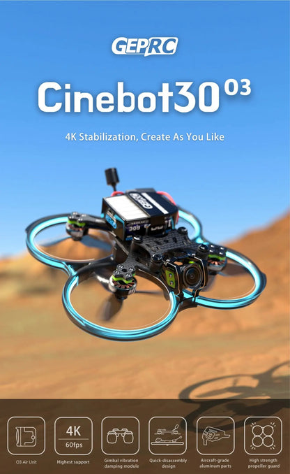 GEPRC Cinebot30 HD O3